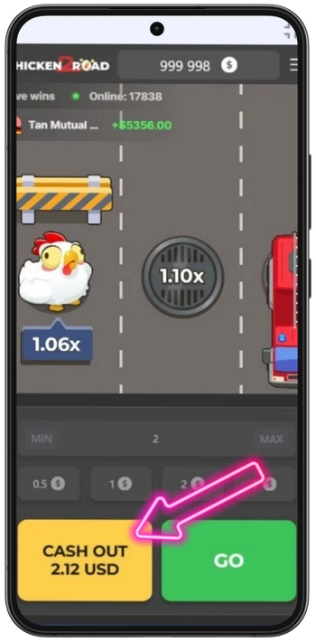 Chicken Road 2 Ritira le vincite